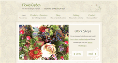 Desktop Screenshot of flowergardeniow.co.uk
